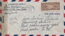 Usa 1945 censored for sale  Fort Lauderdale