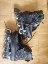 Rollschuhe rollerblade schwarz gebraucht kaufen  München