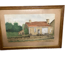 Aquarelle maison oncle d'occasion  Troyes