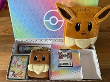 Pokemon Prismatic SPC Eevee Deck Box, mangas, tapete de jogo e bolsa (sem cartas) comprar usado  Enviando para Brazil