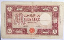 Repubblica italiana 1000 usato  Napoli