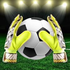 Guantes de portero profesionales de fútbol guantes de portero accesorios de entrenamiento deportivo segunda mano  Embacar hacia Mexico