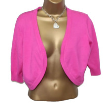 Women pink bolero for sale  HENLEY-ON-THAMES