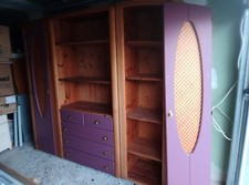 Wohnzimmerschrank pinie massiv gebraucht kaufen  Ehningen
