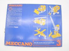 Meccano box complete d'occasion  Expédié en Belgium