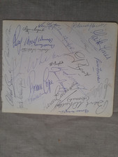 Busby babes autographs for sale  NEWTOWNABBEY
