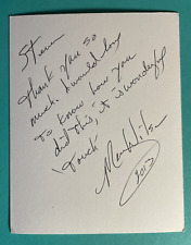 Signed mary wilson for sale  Mcminnville