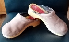 Holzschuhe clogs braun gebraucht kaufen  Rabenau