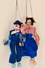 Two vintage marionette for sale  WREXHAM