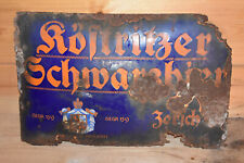 Altes emailschild 30er gebraucht kaufen  Limbach-Oberfrohna
