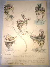 Ancien gravure mode d'occasion  Le Mans
