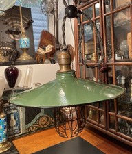 Antique enamel shade for sale  Brooklyn