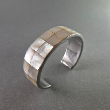 Eleganter armreif perlmutt gebraucht kaufen  Wuppertal