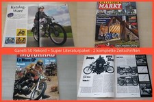 Usado, Garelli 50 Rekord + Super Literaturpaket - 2 komplette Zeitschriften comprar usado  Enviando para Brazil