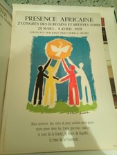 Affiche presence africaine d'occasion Affiche presence africaine d'occasion  Bastia-