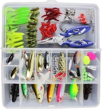 Kit pesca 120pz usato  Roma