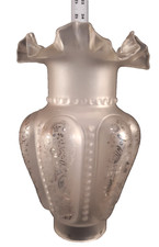 Victorian frosted ruffled for sale  Burgin