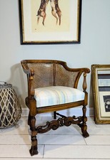 Walnut bergere cane for sale  SKIPTON