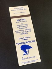 Vintage canada matchbook d'occasion  Expédié en Belgium