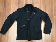 Mens barbour black for sale  NEWBURY