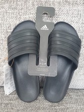 Adidas adilette black for sale  WIGAN