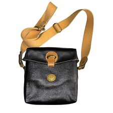 Bolsa tiracolo Victor Hugo feminina vintage preta anos 90 couro estilo câmera ombro, usado comprar usado  Enviando para Brazil