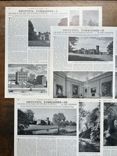 Swinton estate ripon for sale  LONDON