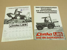 Prospekte lescha lbs gebraucht kaufen  Merseburg
