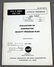 Apollo program evaluation for sale  Belton