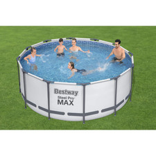 Piscina fuoriterra rotonda usato  Napoli