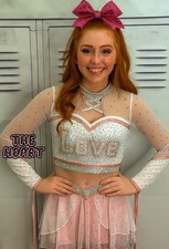 Cheerleading uniform love for sale  Stockton