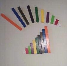 Cuisenaire typ holzstangen gebraucht kaufen  Versand nach Germany