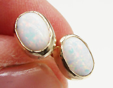 9ct opal earrings for sale  UK