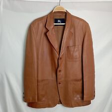 Giacca pelle burberry usato  Marano di Napoli