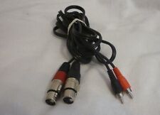 Cinch xlr kabel gebraucht kaufen  Bayerbach
