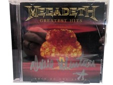 Autógrafo assinado DAVE MUSTAINE CD Megadeth NÃO JSA garantido autêntico, usado comprar usado  Enviando para Brazil