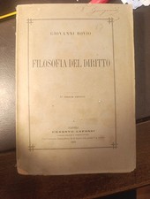 Filosofia del diritto usato  Catania