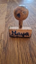 Stempel holz name gebraucht kaufen  Brensbach