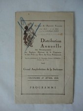 Programme ancien 1924 d'occasion  Langres