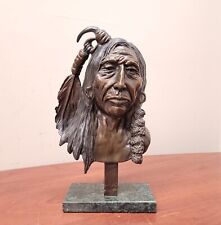 Bronze sculpture indian for sale  Owensboro