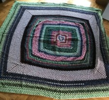 Coperta nonna uncinetto usato  Roma