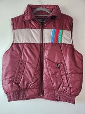 Colete acolchoado vintage de náilon marrom Cortina tamanho M comprar usado  Enviando para Brazil