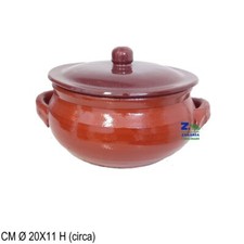 Casseruola ceramica terracotta usato  Andria