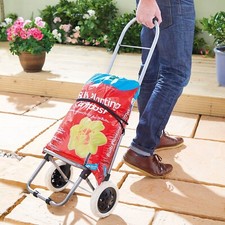 Foldable garden trolley for sale  BRADFORD