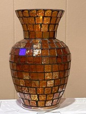 Mosaic glass vase for sale  Brentwood