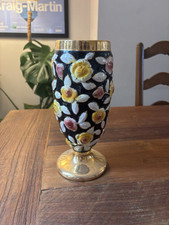Vintage vase gold for sale  LONDON