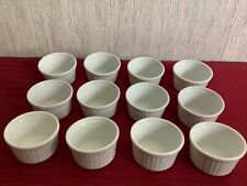Ramequins plissés porcelaine d'occasion  Bischwiller