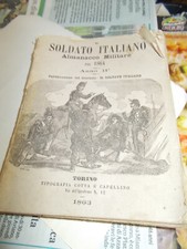 Soldato italiano alm. usato  Pordenone