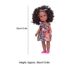 Poupée fille noire d'occasion  Expédié en France