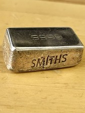 Usado, SMITHS Texas Based Refiner 6,1 oz Troy .9999 Vintage Barra de Prata Pura - Rara! comprar usado  Enviando para Brazil
